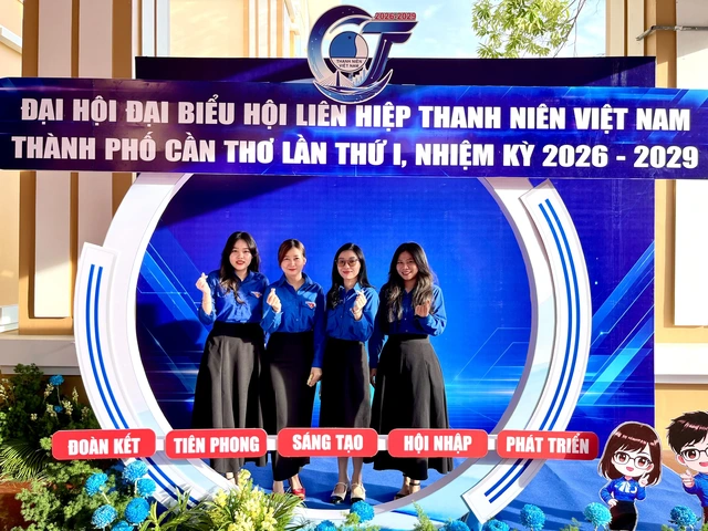 Anh Nguyễn Trần Anh Duy làm chủ tịch Hội Liên hiệp thanh niên Việt Nam thành phố Cần Thơ - Ảnh 3.