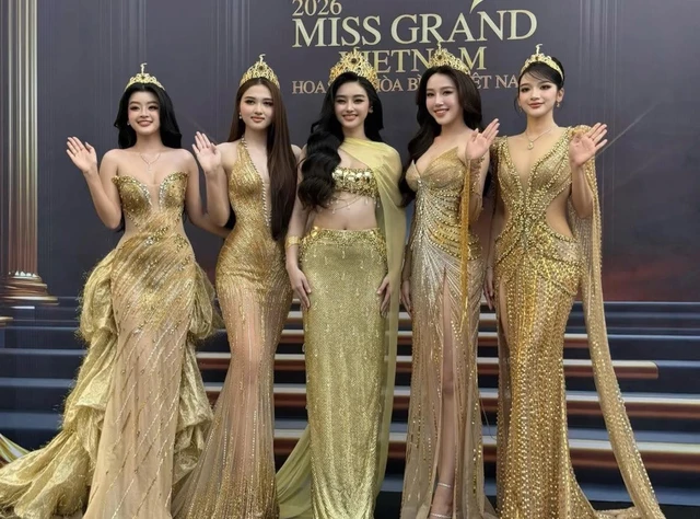 Hoa hậu Hương Giang, Kỳ Duyên, Thiên Ân ngồi ghế nóng Miss Grand Vietnam- Ảnh 1. Hoa hậu Hương Giang, Kỳ Duyên, Thiên Ân ngồi ghế nóng Miss Grand Vietnam- Ảnh 1.