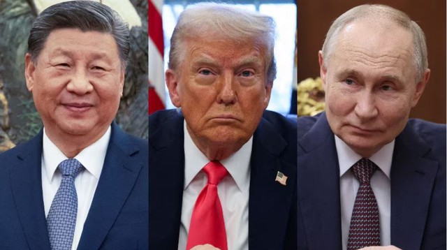 Ông Trump cảm ơn ông Tập và ông Putin vì đã 'trung lập' trong xung đột Mỹ - Iran - Ảnh 1. Ông Trump cảm ơn ông Tập và ông Putin vì đã 'trung lập' trong xung đột Mỹ - Iran - Ảnh 1.