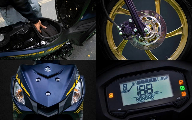 Huyền thoại Việt Nam một thời Suzuki Viva nâng cấp: Đấu Honda Future bằng ABS, bộ tem cá tính - Ảnh 4.