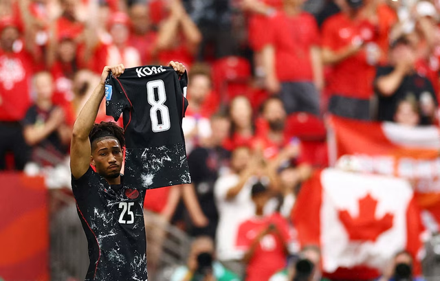 Kone's broken leg casts shadow over Canada's historic World Cup win- Ảnh 1. Kone's broken leg casts shadow over Canada's historic World Cup win- Ảnh 1.