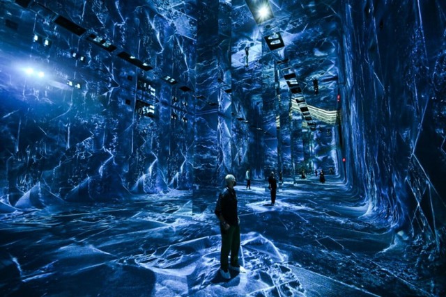 AI museum brings sights, sounds and smells of the rainforest- Ảnh 1.