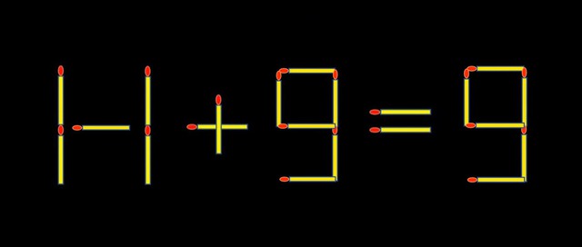 Thử tài IQ: Di chuyển một que diêm để 11+8=9 thành phép tính đúng - Ảnh 1.