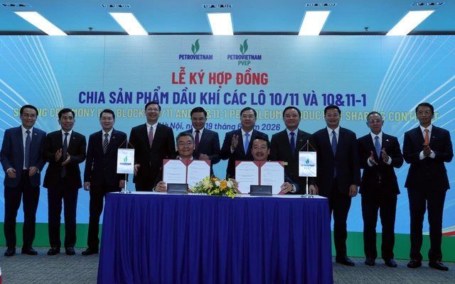 Ký loạt hợp đồng dầu khí tại các lô, mỏ Sư Tử Trắng cung ứng khí cho Đông Nam bộ - Ảnh 1.