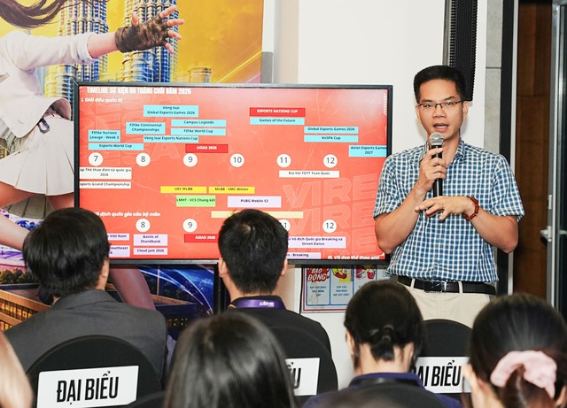 Esports Việt Nam đặt mục tiêu lịch sử ở Asiad 2026 - Ảnh 1.