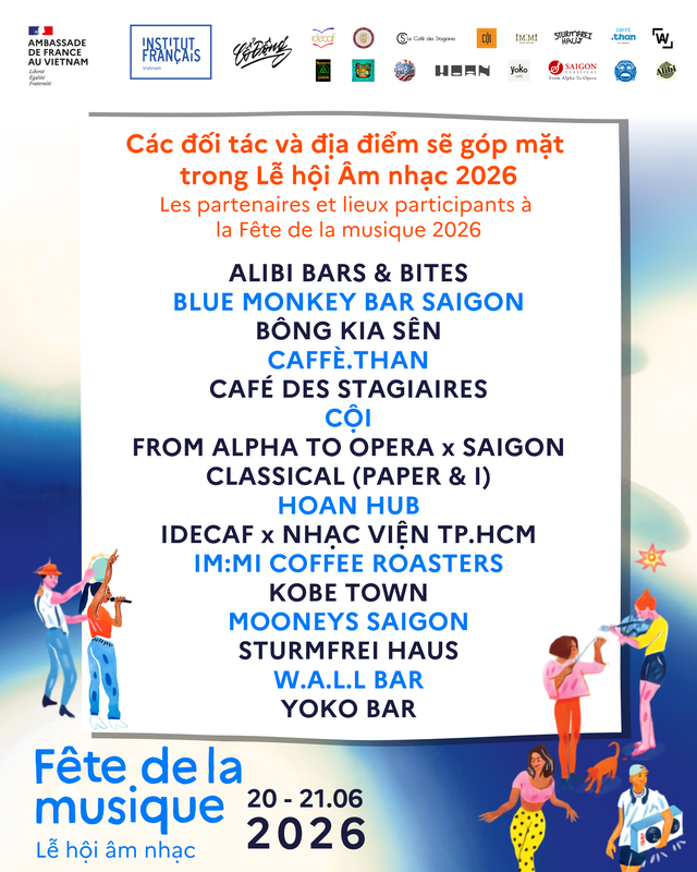France’s Fête de la Musique brings 18 live music performances to Ho Chi Minh City this weekend- Ảnh 2.