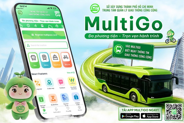 Tải ứng dụng MultiGo, sử dụng giao thông công cộng TP.HCM thuận tiện, ưu đãi - Ảnh 2.