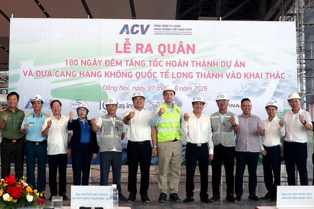 Vietnam airport operator launches 180-day campaign to accelerate completion of Long Thanh airport - Ảnh 2.
