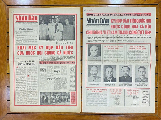 Sinh viên khám phá 50 năm Thành phố mang tên Bác qua những trang báo - Ảnh 2.