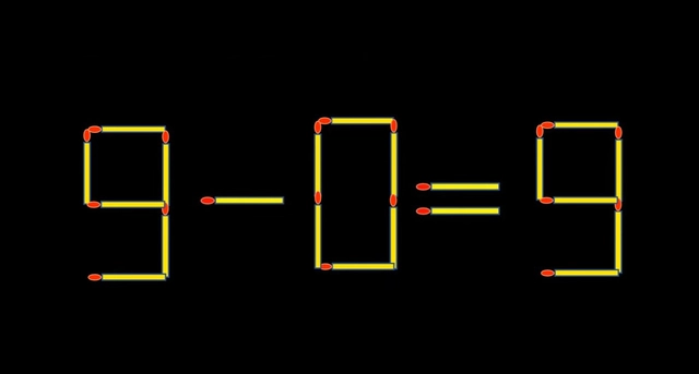 Thử tài IQ: Di chuyển một que diêm để 9-8=3 thành phép tính đúng - Ảnh 1.