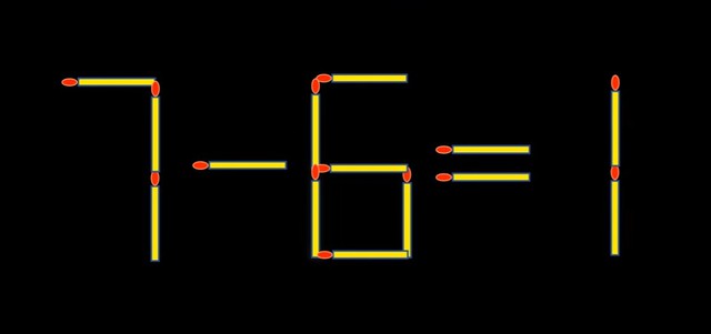Thử tài IQ: Di chuyển một que diêm để 6+8=5 thành phép tính đúng - Ảnh 1.