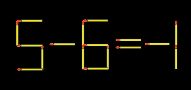 Thử tài IQ: Di chuyển một que diêm để 6+8=5 thành phép tính đúng - Ảnh 1.