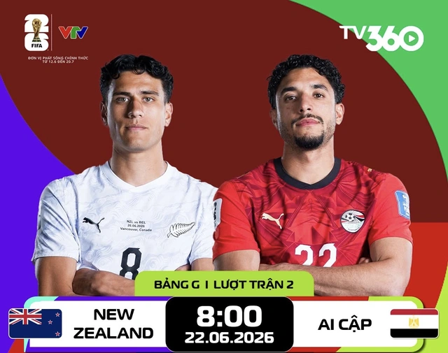 Trực tiếp World Cup 2026: New Zealand đấu Ai Cập- Ảnh 1. Trực tiếp World Cup 2026: New Zealand đấu Ai Cập- Ảnh 1.