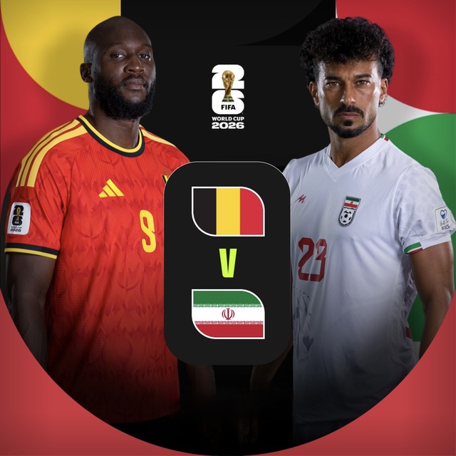 Đội hình ra sân của tuyển Bỉ và Iran: Lukaku, De Bruyne đá chính- Ảnh 1. Đội hình ra sân của tuyển Bỉ và Iran: Lukaku, De Bruyne đá chính- Ảnh 1.