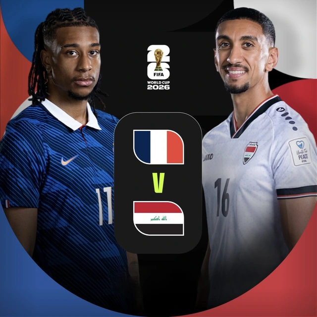 Đội hình ra sân của Pháp và Iraq: Mbappe đá chính - Ảnh 1. Đội hình ra sân của Pháp và Iraq: Mbappe đá chính - Ảnh 1.
