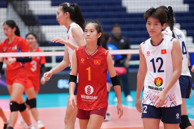 Bóng chuyền nữ U18 Việt Nam giành ngôi nhất bảng Princess Cup 2026- Ảnh 1.