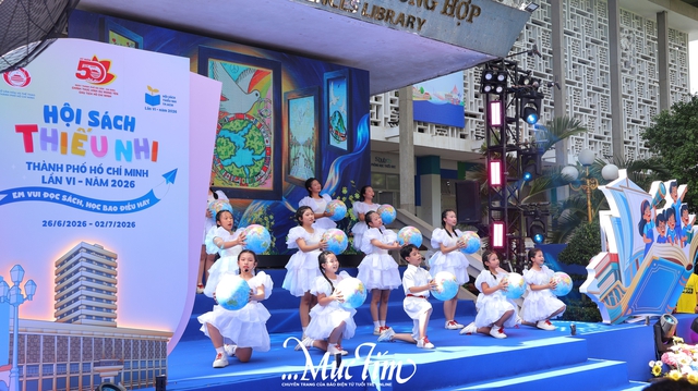 Rộn ràng khai mạc Hội sách thiếu nhi TP.HCM- Ảnh 11.