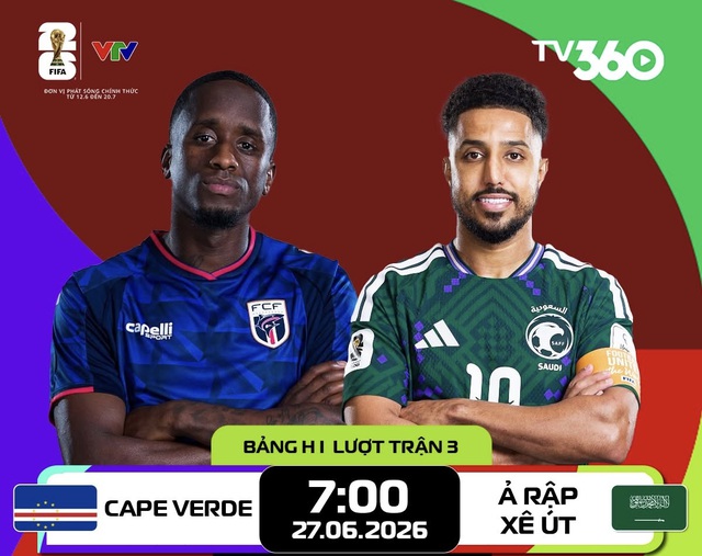 Trực tiếp Saudi Arabia - Cape Verde: đại diện châu Á buộc phải thắng- Ảnh 1.