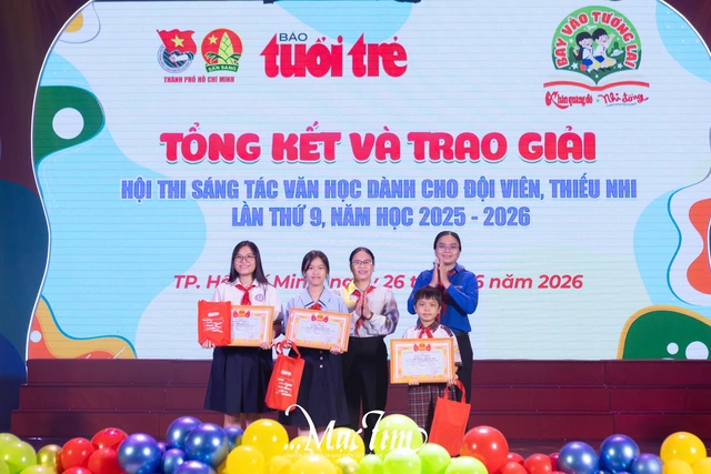 Kết quả hội thi sáng tác văn học chủ đề Bay vào tương lai - Ảnh 1.