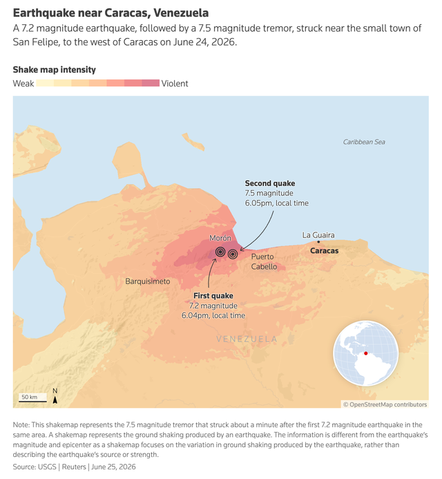 Venezuela quake toll tops 900, search intensifies for hundreds trapped- Ảnh 3.