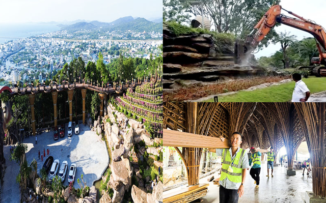 Vietnam’s Phu Quoc demolishes popular The Peak flower garden - Ảnh 1.