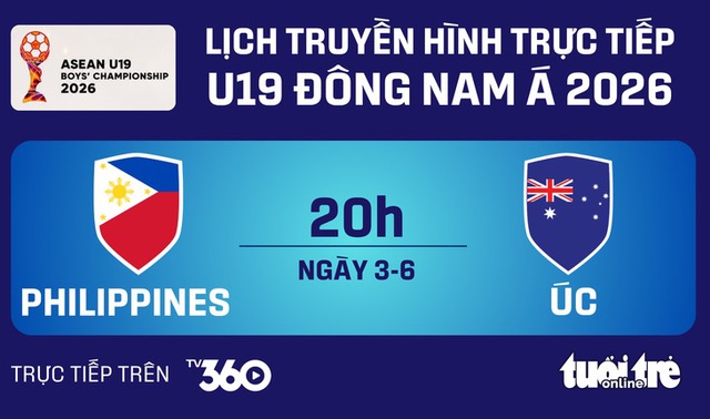 Lịch trực tiếp U19 Đông Nam Á ngày 3-6:  - Ảnh 1.