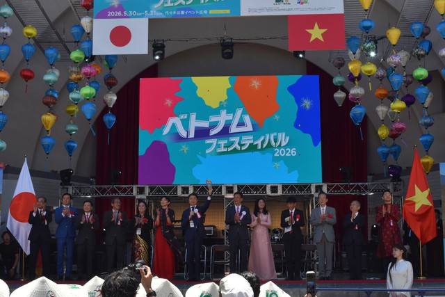Vietnamese music, gourmet food blend at Tokyo festival- Ảnh 1.