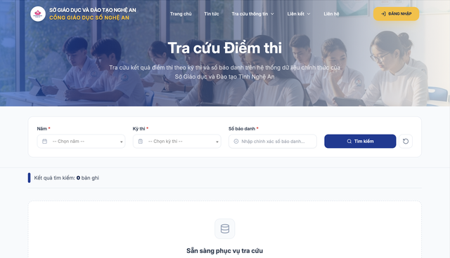 Nghệ An công bố điểm thi tuyển sinh lớp 10 năm 2026 - Ảnh 1.