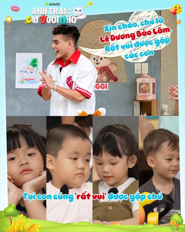 Lê Dương Bảo Lâm xuất hiện tại Anh trai và cái đuôi nhỏ tập 3 - Ảnh 1. Lê Dương Bảo Lâm xuất hiện tại Anh trai và cái đuôi nhỏ tập 3 - Ảnh 1.