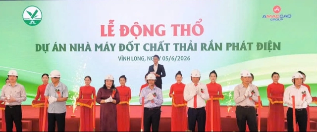 Vietnam’s Vinh Long breaks ground on $72.8mn waste-to-energy plant - Ảnh 1.