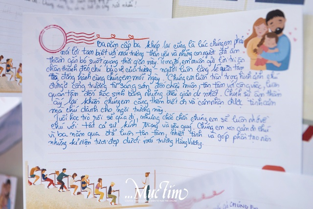 Gọi mợ là mẹ, nam sinh Trường THPT Hùng Vương gây xúc động ở lễ tri ân và trưởng thành- Ảnh 2.