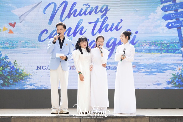 Gọi mợ là mẹ, nam sinh Trường THPT Hùng Vương gây xúc động ở lễ tri ân và trưởng thành- Ảnh 6.
