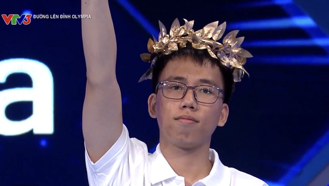 Về đích ấn tượng, nam sinh Hải Phòng giành vòng nguyệt quế Đường lên đỉnh Olympia- Ảnh 1. Về đích ấn tượng, nam sinh Hải Phòng giành vòng nguyệt quế Đường lên đỉnh Olympia- Ảnh 1.