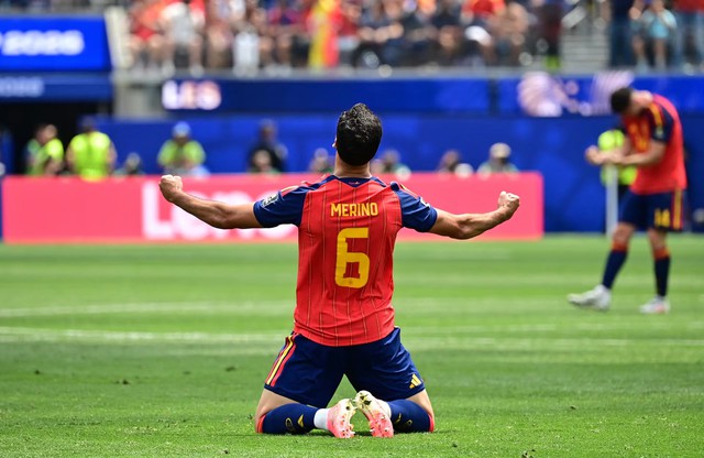 Magic Merino strikes again as Spain down Belgium to reach World Cup semis- Ảnh 8.