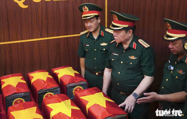 Discovery of 29 sets of war martyrs’ remains at Ho Chi Minh City park may be linked to special forces, Long An battalion- Ảnh 5.