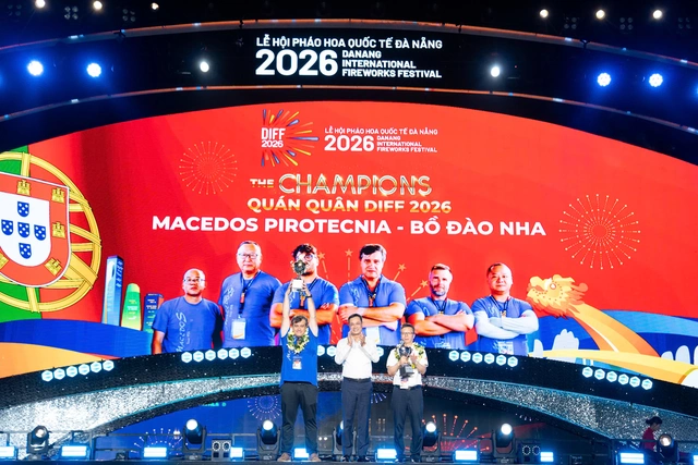 Portugal crowned 2026 Da Nang International Fireworks Festival champion- Ảnh 2.