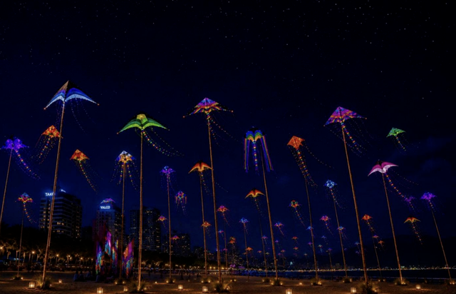 Da Nang to turn My Khe beach into giant open-air stage with 500 glowing kites - Ảnh 1.