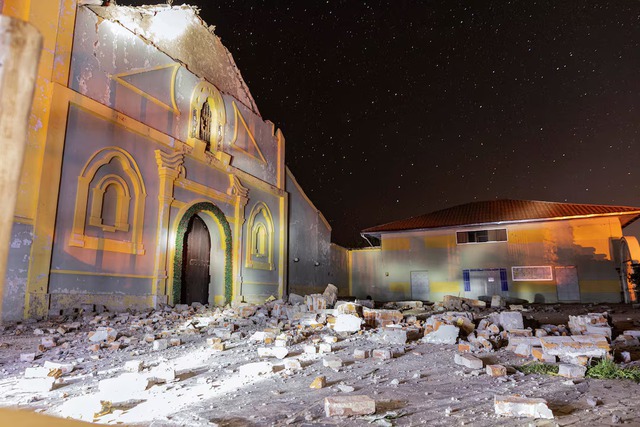 At least 6 dead and 21 injured after 2 earthquakes in Peru - Ảnh 4.