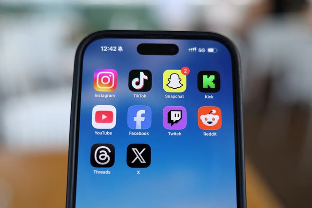 French lawmakers vote on social media ban for children- Ảnh 1.