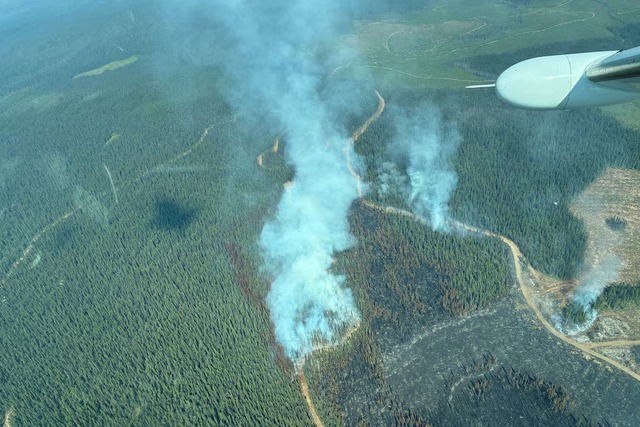 Wildfires spread in Western Canada as temperatures rise, lightning strikes- Ảnh 4.