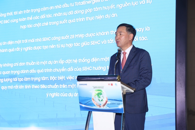 Samsung Vietnam’s nearly-28MWp rooftop solar project put into operation- Ảnh 2.