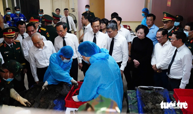 5 sets of war martyrs' remains found at Ho Chi Minh City's Le Thi Rieng Park after 58 year - Ảnh 5.
