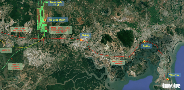 Ho Chi Minh City proposes extending metro line No. 3 to Long Thanh airport - Ảnh 1.