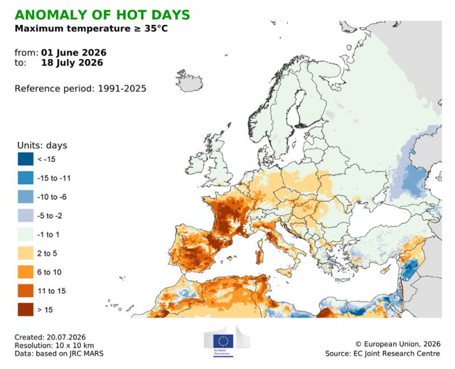 How the hard reality of climate change hit Europe's economy this summer- Ảnh 1.