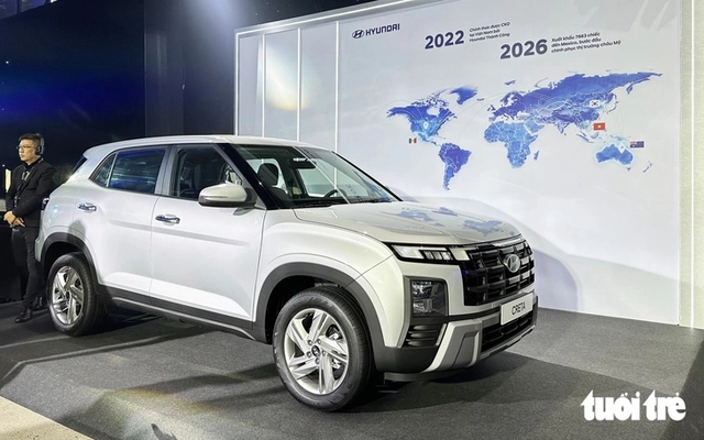 Vietnam-assembled Hyundai vehicles exported to Mexico for the first time - Ảnh 1.