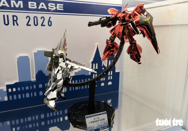 Bandai brings Gundam pop-up to Vietnam for first time, seeking to assess market- Ảnh 4.