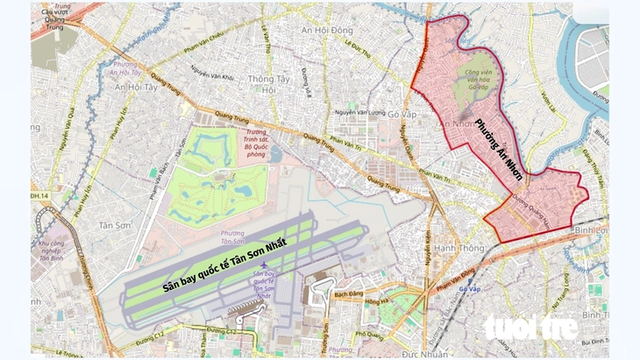 Ho Chi Minh City ward near Tan Son Nhat Airport warns against drones, kites, laser lights- Ảnh 1.