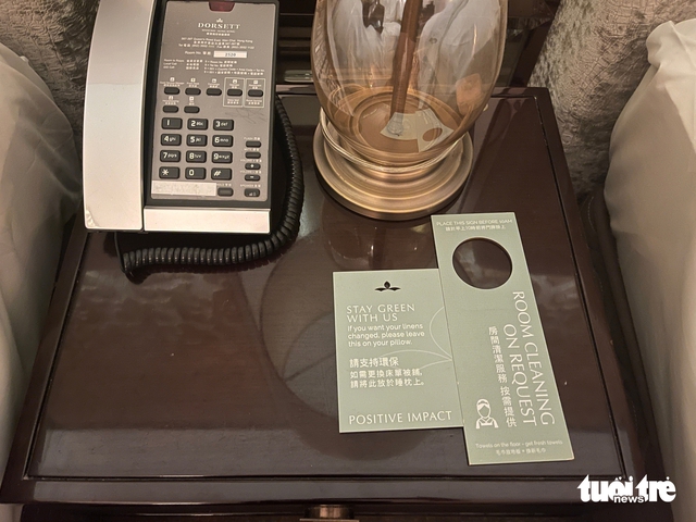From room keys to food waste: Hotels in Ho Chi Minh City speed up green transition- Ảnh 2.