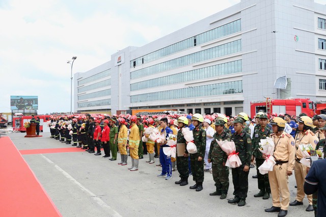 Nearly 3,500 join major fire drill at factory in Ho Chi Minh City- Ảnh 3.
