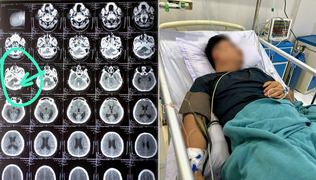 Wife's decision to take husband 1,000km back to Vietnam for treatment saves his life after stroke- Ảnh 1.